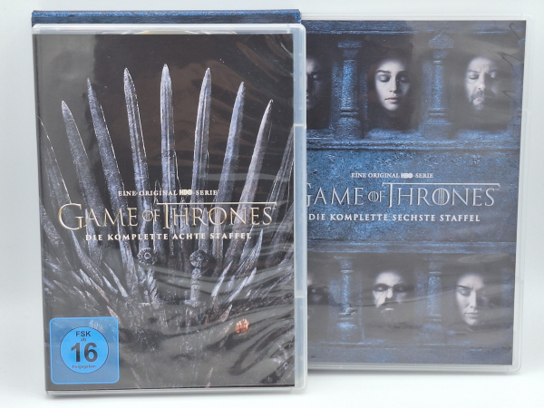 5x Game of Thrones DVD Konvolut Staffel 1-3, 6, 8